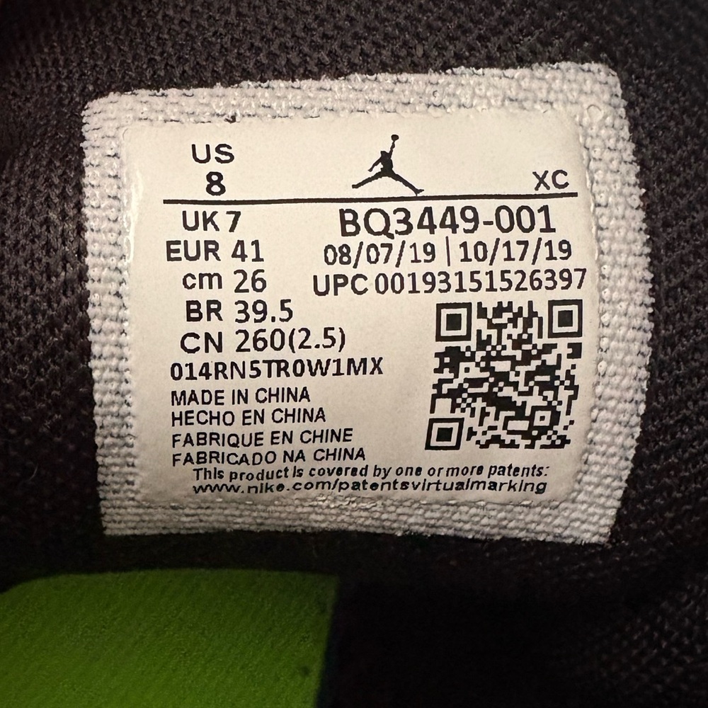 Air Jordan Jumpman 2020 PF 'Black' - Gently used condition. - Picture 10 of 12